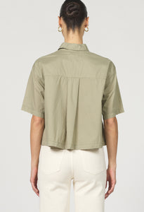 Edsel Olive Top