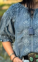 Load image into Gallery viewer, Smocked Sleeve Top by Ivy Jane