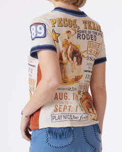 Rodeo Broadsides Tee By Double D Ranch