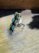 Load image into Gallery viewer, Kingman Cluster Ring ~ Adjustable
