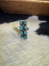Load image into Gallery viewer, Kingman Cluster Ring ~ Adjustable