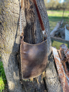 Longhorn Brown Crossbody