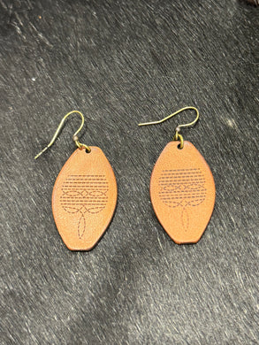 Dallas Tooled Earring