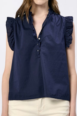 Chatra Black Iris Top