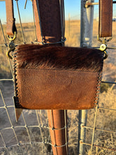Load image into Gallery viewer, Brown/Cowhide Crossbody