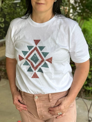 Boho Aztec Tee