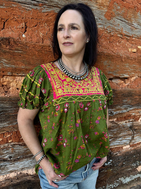Patsy Green Top by Ivy Jane