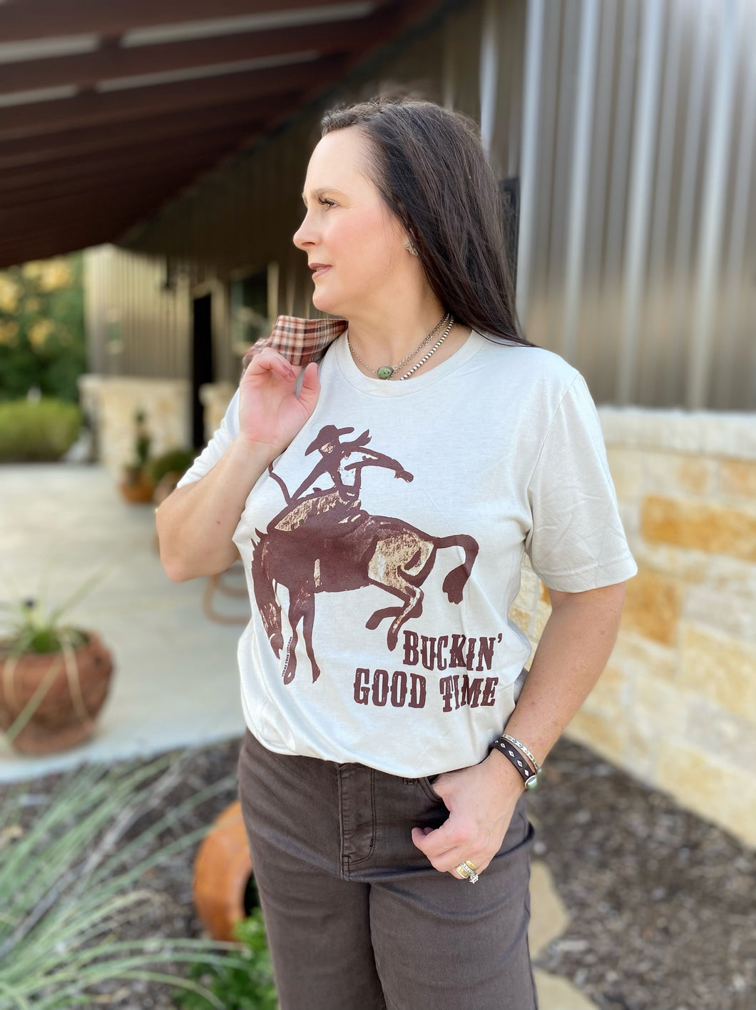 Buckin' Good Time Tee