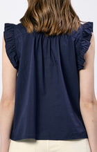 Load image into Gallery viewer, Chatra Black Iris Top