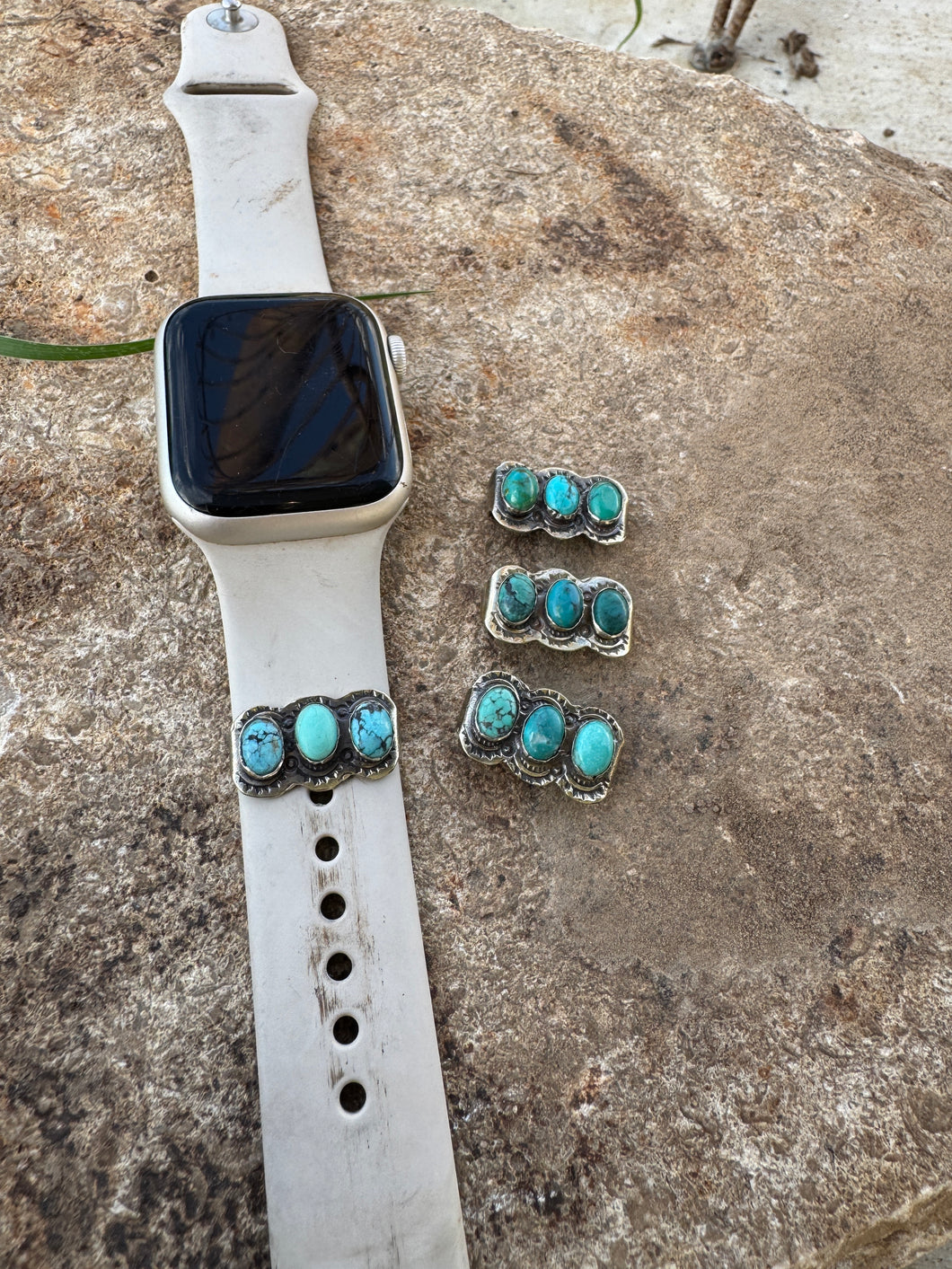 Turquoise Watchband Slide