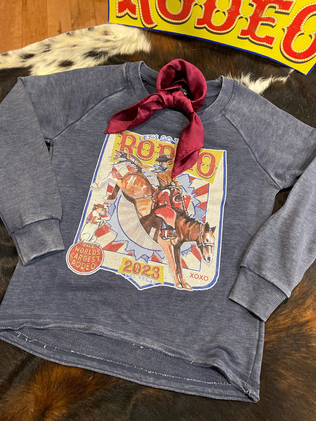 Circus Rodeo Backnumber Sweatshirt