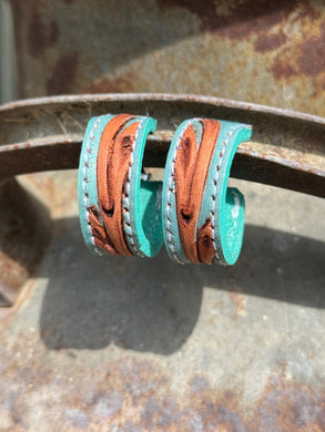 Vera Hoop Earring (Turquoise)