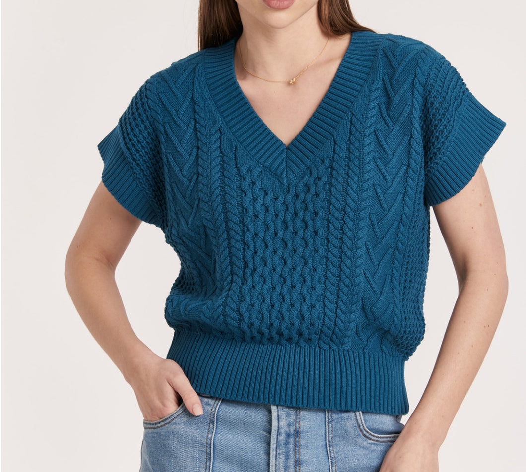 Scout Empress Teal Sweater Vest