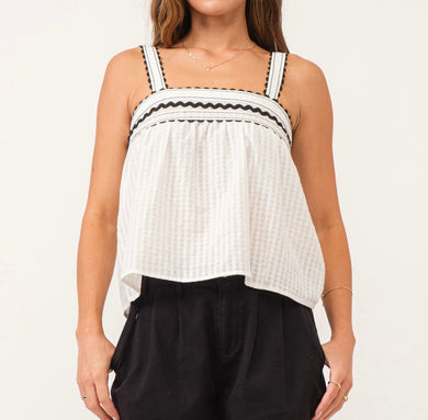 Ulani White Tank
