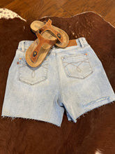 Load image into Gallery viewer, JB High Waist Embroidery Denim Short