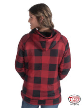 Load image into Gallery viewer, Buffalo Plaid Quarter Zip