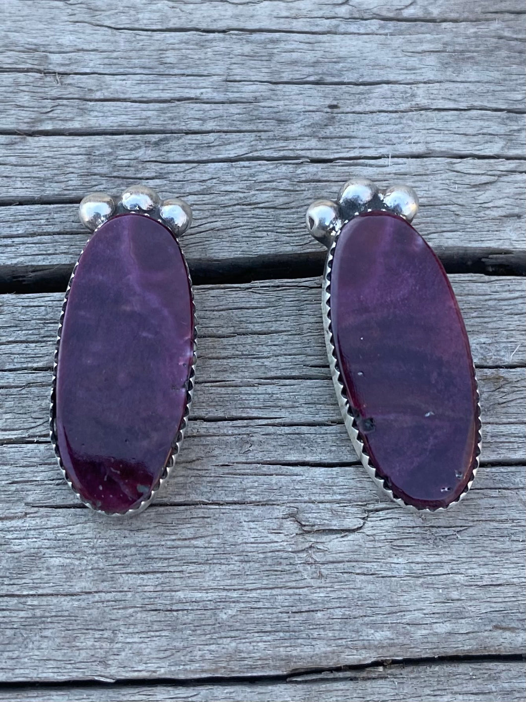 S. Warner Spiny Oyster Purple Studs