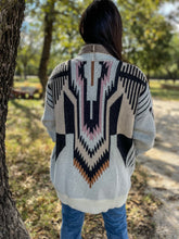 Load image into Gallery viewer, Multi Tribal Cardigan